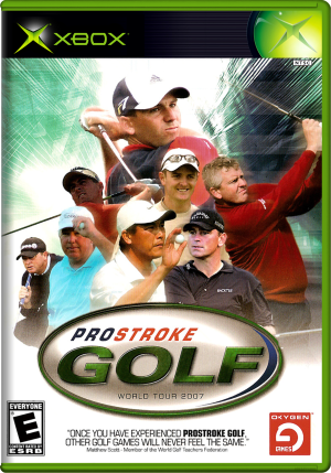 ProStroke Golf - World Tour 2007 (USA, Europe) 2D Box Front